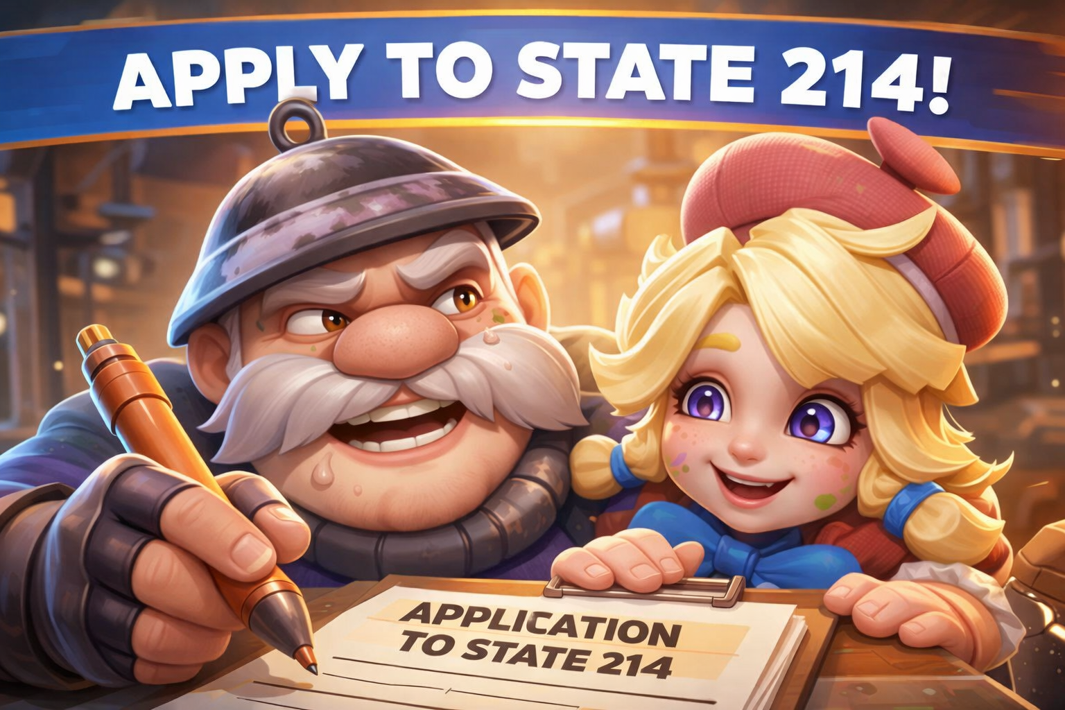 Apply to State 214
